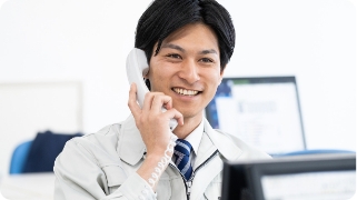 すべて⾃社スタッフで対応